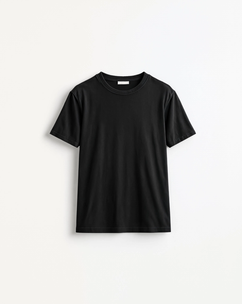 Classic Cotton Round Neck T-Shirt