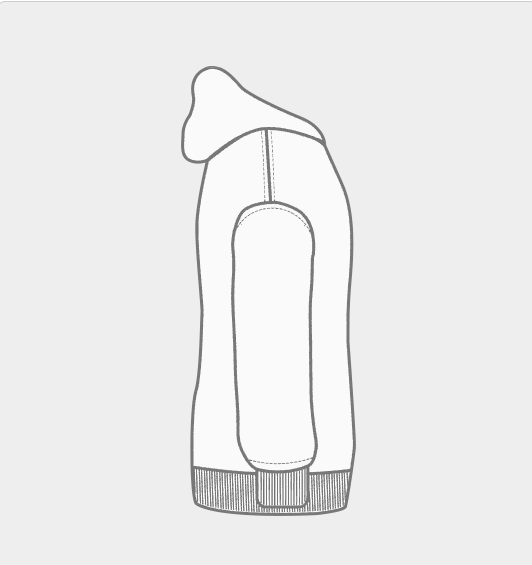 Right Sleeve mockup
